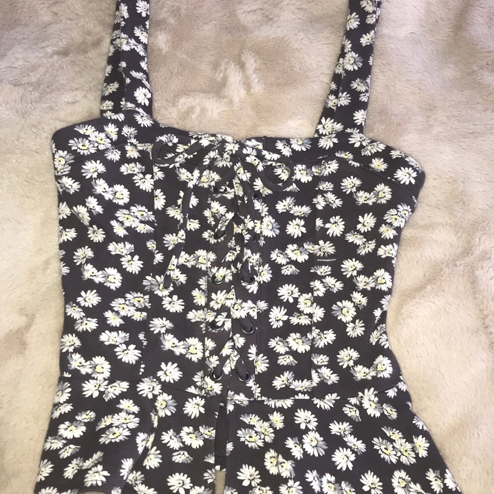 flowered top